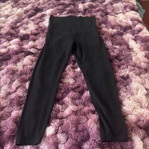 Black High-Waisted Maternity Leggings